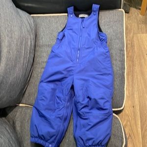 Land’s End snow suit snow bib